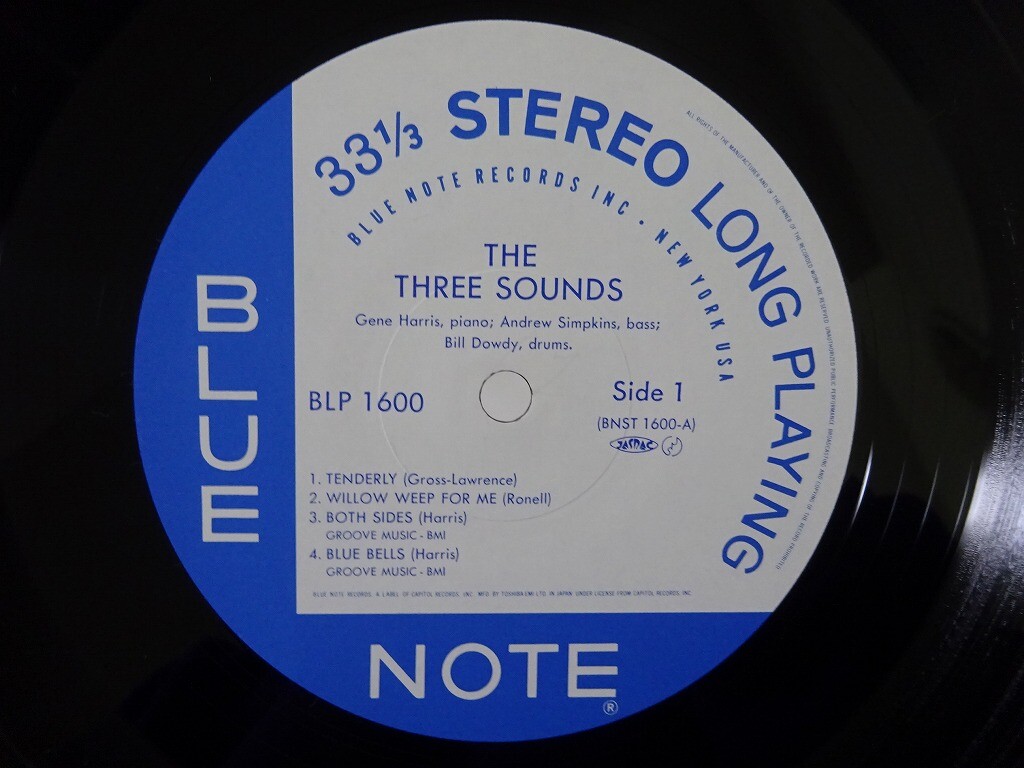 LP Three Sounds Introducing The Three  BLP1600,ST81600 BLUE NOTE Japan Vinyl 未開封 /00260 LP Three Sounds Introducing The Three BLP1600,ST81600 BLUE