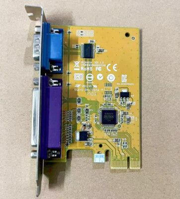 Für Dell Parallel Serial Port PCI-E Board Expansion Card 5R3FC 0YCJ65