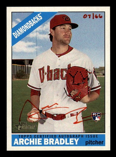 Archie Bradley [Red Ink] #AB card