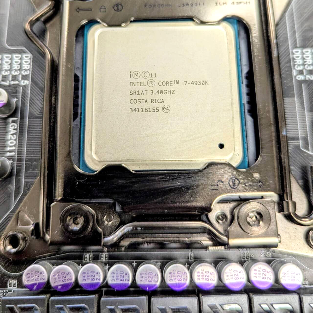 Gigabyte GA-X79-UP4 LGA 2011 ATX Motherboard w/ i7-4930K NO I/O