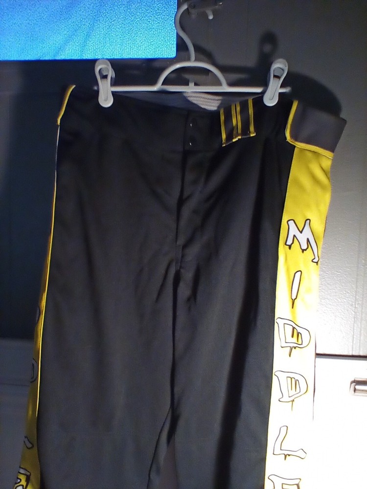 Men's Size 36 Sports Trousers with Side Middle Openings