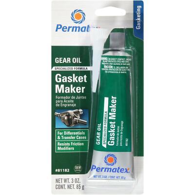 Permatex Gear Oil RTV Gasket Maker for Differentials & Transfer Cases 81182