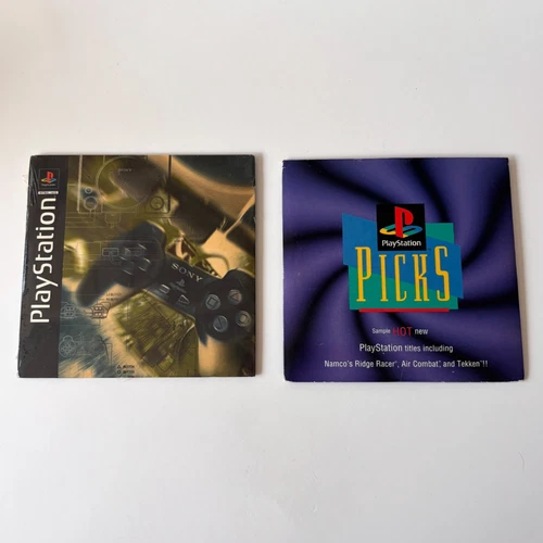 Lot of 2 Sony Playstation 1 Demo Discs "Picks" & "Take Immediate Action" Sealed!