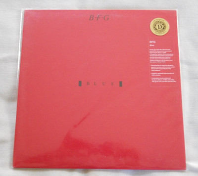B.F.G.-Blue-1989 LP reissued by Drastic Plastic-NEW-Goth Rock-Limited Ed Color