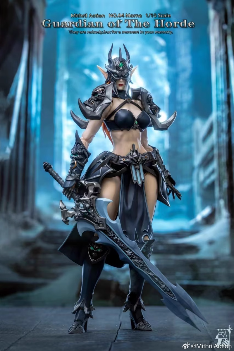 Mithril Action No.04 Morna フィギュア Mithril Action Guardian of The Horde NO.04 Morna 1/10 Action