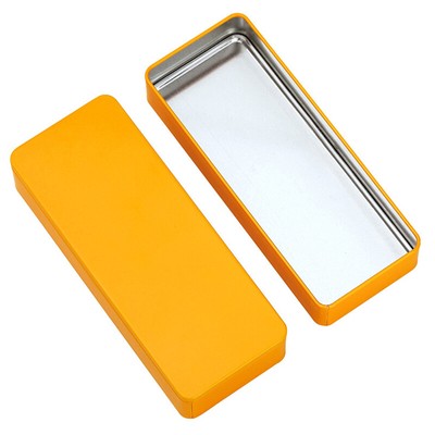 Multicolor Metal Rectangular Storage Box Container With Lid Small Boxes Case