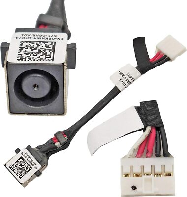 Zahara DC in Power Jack Cable Replacement for Dell Latitude 5500 5501 5502 5505 5510 5511 E5510 E5511 Precision 3540 3541 3542 3550 3551 DC301013900 DC301014200 0W3P6G W3P6G EDC50
