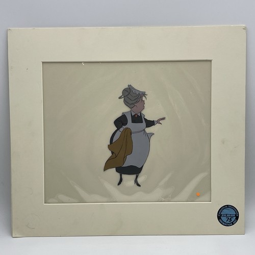 Original 1961 Disney 101 Dalmations Nanny Film Production Animation Cell #58