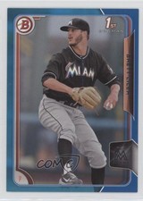 2015 Bowman Draft Blue 75/150 Brett Lilek #61 z6b