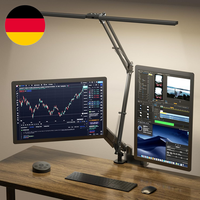 Skyleo Schreibtischlampe Led, Doppelkopf-Lampe Mit Fernsteuerung, Schwarz | 2400
