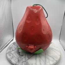Vintage 1980s Strawberry Shortcake Big Berry Carry Case Kenner Doll Storage Case