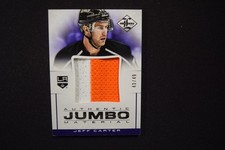 Jeff Carter 2012-13 Panini Limited Authentic Material Jumbo Jersey Prime /49
