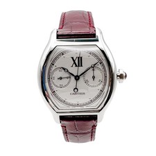 Cartier Privé Tortue Single Button Chronograph WHTO0012 Platinum Limited Edition