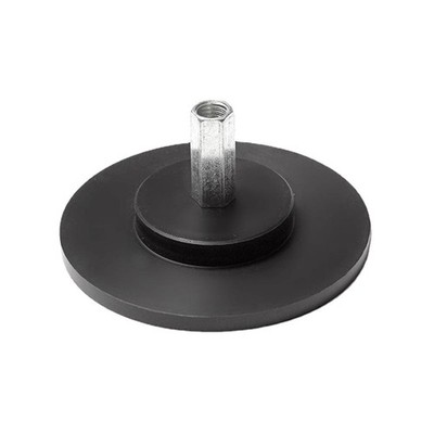 2X( Saugnapf Adapter schwarz M10 3XLR für Teleskop Linearantrieb Att7427