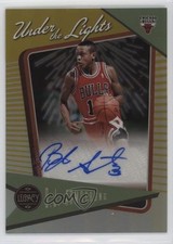2022 Panini Chronicles Under the Lights Gold 7/10 BJ Armstrong #ULA-BJA Auto 2a9