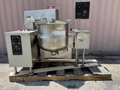 2023 Cleveland Range MKGL40T 40 Gallon Kettle w/ Mixer Natural Gas WORKS GREAT!