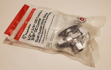 SharkBite 1/2-in x 3/8-in OD Compression Dual Outlet Stop Valve [107]