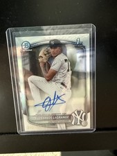 CARLOS LAGRANGE 2025 BOWMAN CHROME 1ST AUTOGRAPH REFRACTOR AUTO /499