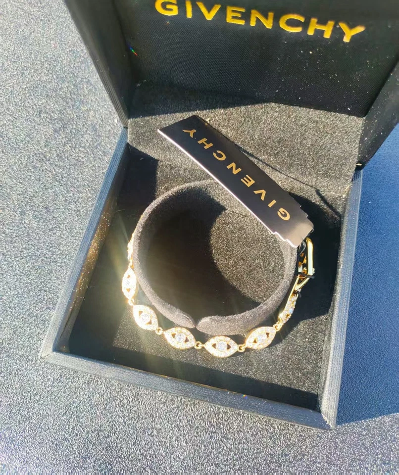 Pulsera Givenchy Cristal Flex Oro Foto 3 de 4