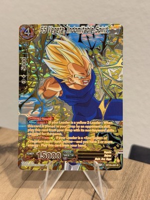 SS Vegeta, Indomitable Spirit (BT20-097 C) (GOLD STAMPED) SUPER MINTY