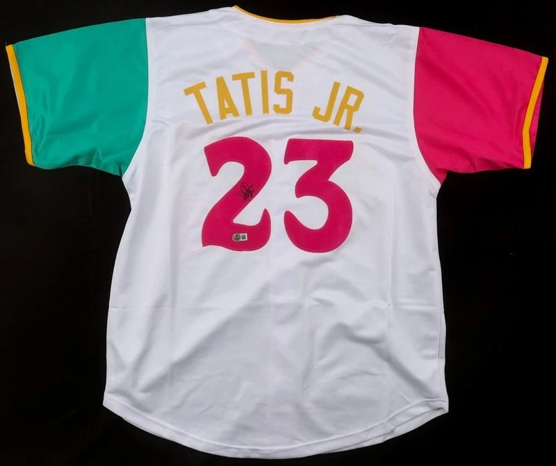 Fernando Tatis Jr. Signed San Diego Padres City Connect 2025 Jersey (Beckett)