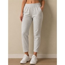 Varley DoubleSoft Jogger in Heathered Gray White Size Small