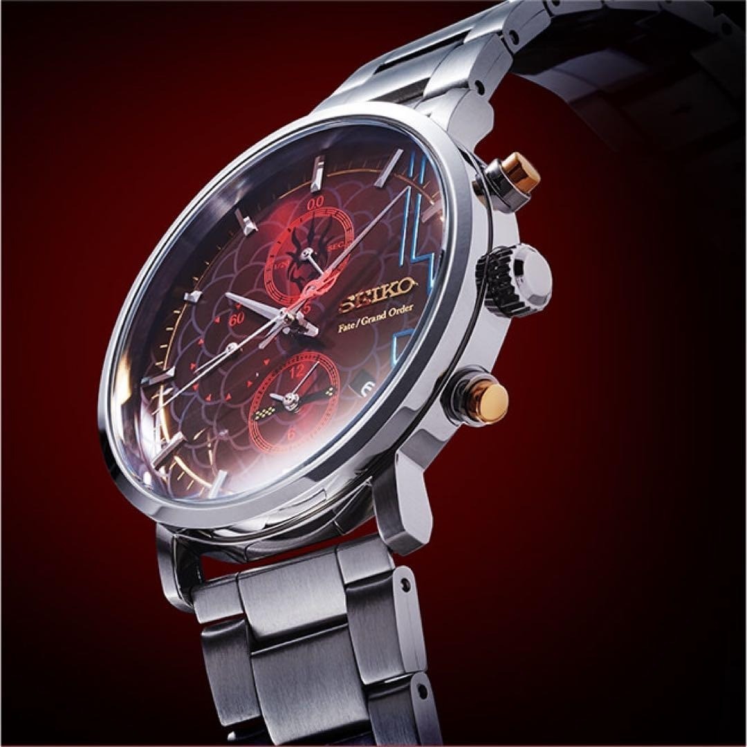 SEIKO Fate/Grand Order Senji Muramasa Model Watch Stand set FGO