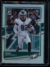2020 Donruss Optic John Hightower IV Holo Rookie Philadelphia Eagles #128
