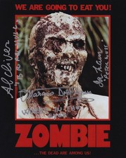 LUCIO FULCI CAST signed autograph 20x25cm ZOMBIE in person autograph COA