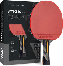STIGA Pro Carbon  Raptor Performance-Level Table Tennis Rackets with Carbon Tec