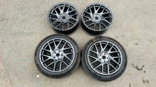 SET OF 4 Genuine Tesla Model 3 Facelift Aero 18” Alloy Wheels 8.5J 1344221-00-B