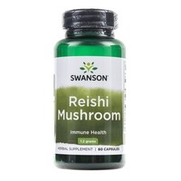 Swanson Reishi-Pilz 600 Mg 60 Caps Japanischer Pilz ImmunitäT Kapseln