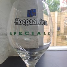 Hoegaarden Speciale Belgium beer chalice 