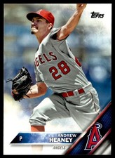 2016 Topps Andrew Heaney Los Angeles Angels #164