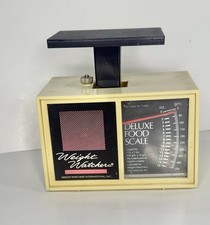 Vintage 1988 Weight Watchers Deluxe Food Scale Model 3125 Works A-92 Retro Diet