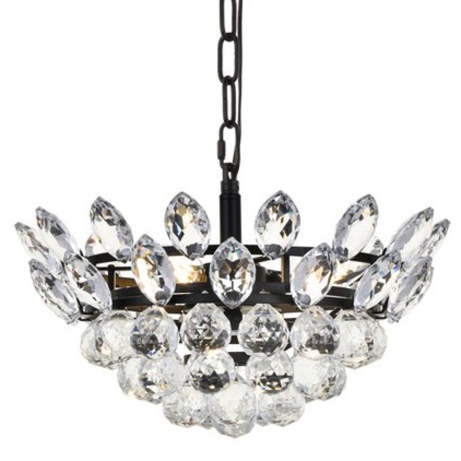 Elegant Lighting 1104D14 Emilia 3 Light 14