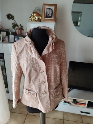 Basler Formal  Blazer  Pink Silver Gr 42 