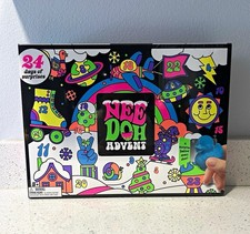 NEW 100 Authentic Schylling NeeDoh Advent Calendar 24 Days of Surprises