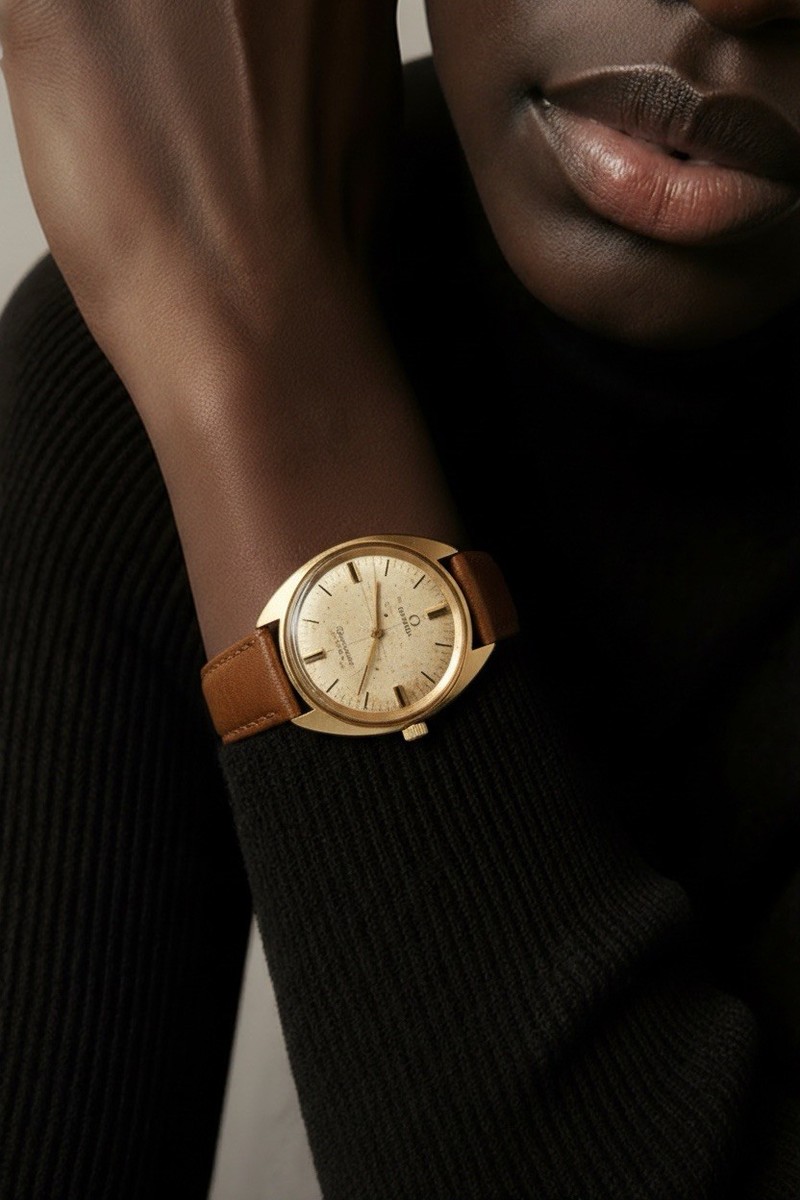 ✓ Vintage Omega Seamaster Cosmic Crosshair 135.016 Rose Gold