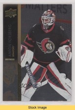 2021-22 Upper Deck Extended Series Silver Foil Anton Forsberg #607 READ 4f5
