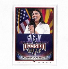 2024-25 Decision Update 240 Alexandria Ocasio-Cortez Card NY Representative
