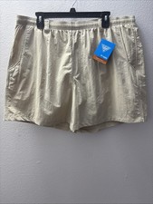Columbia PFG Backcast III Water Short Beige Men s Size XXL