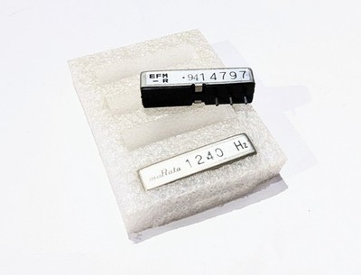 MURATA JAPAN Quarz-Filter Stimmgabel Resonator EFM-R 1240Hz Tuning Fork VINTAGE