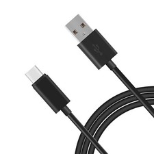6ft USB Cable Charger Cord Power Wire Turbo Charge Sync Black for SmartPhones
