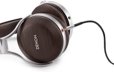年末年始のみ値下げ　DENON AH-D5200 Denon AH-D5200 Over the Ear Headphones - Zebrawood for sale online
