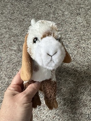 NEW TAGS Douglas Bodhi Goat Plush Toy Stuffed Animal 8  Brown White Floppy Ears