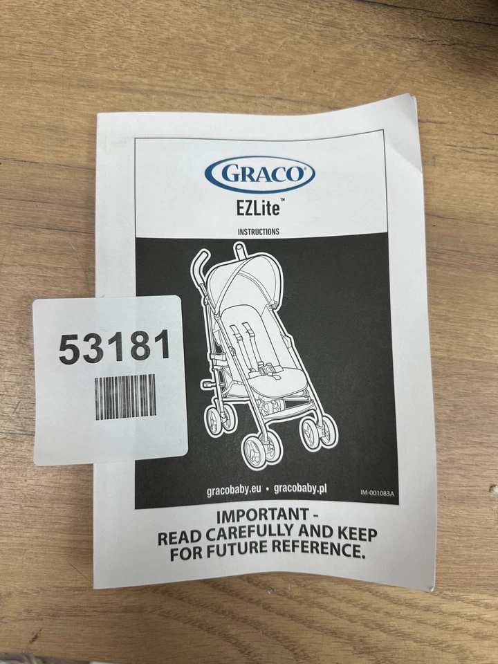 Graco EZLite, ultimate easy-to-use lightweight stroller - Image 2 of 2