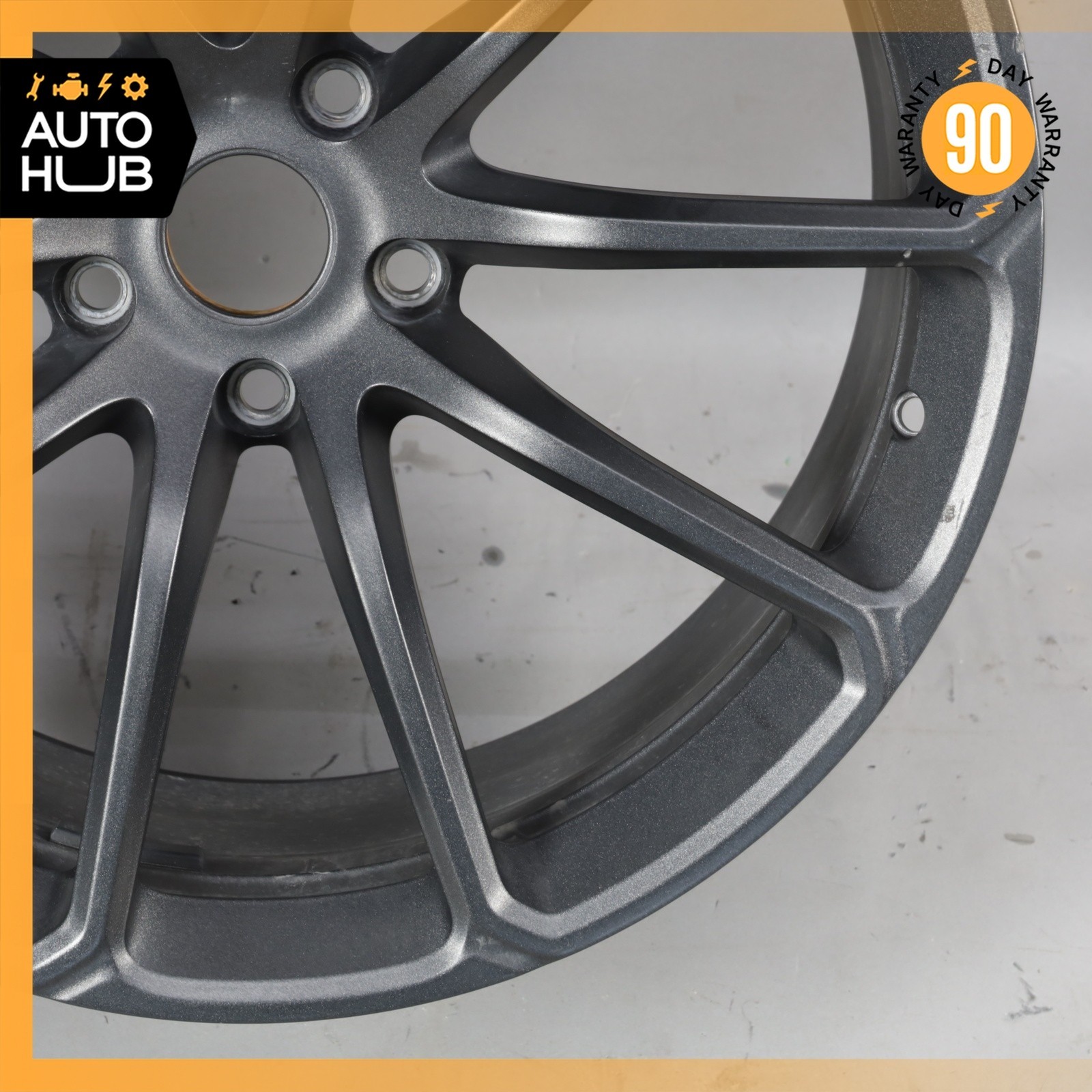 McLaren P13 570S 570GT 8 x 19 19" Front Wheel Rim Gray 13BA035SP OEM