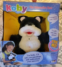 NEW IN BOX Koby The Interactive Black Bear 1999 MGA Vintage NO MANUAL