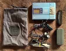 SONY MZ R50 MD Walkman Portable MiniDisc Player Used Excellent Timepiece